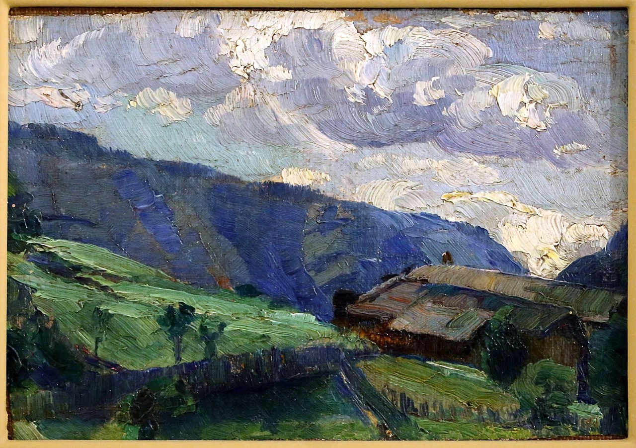 Paesaggio montagnoso - Galleria Comunale d'Arte, Cagliari